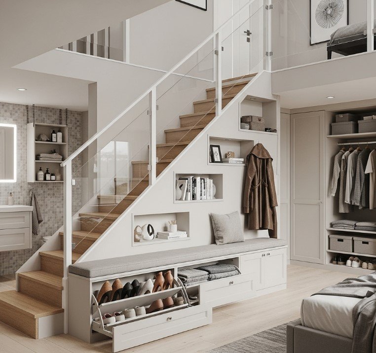 Solusi Penyimpanan Efisien untuk Rumah 2 Lantai