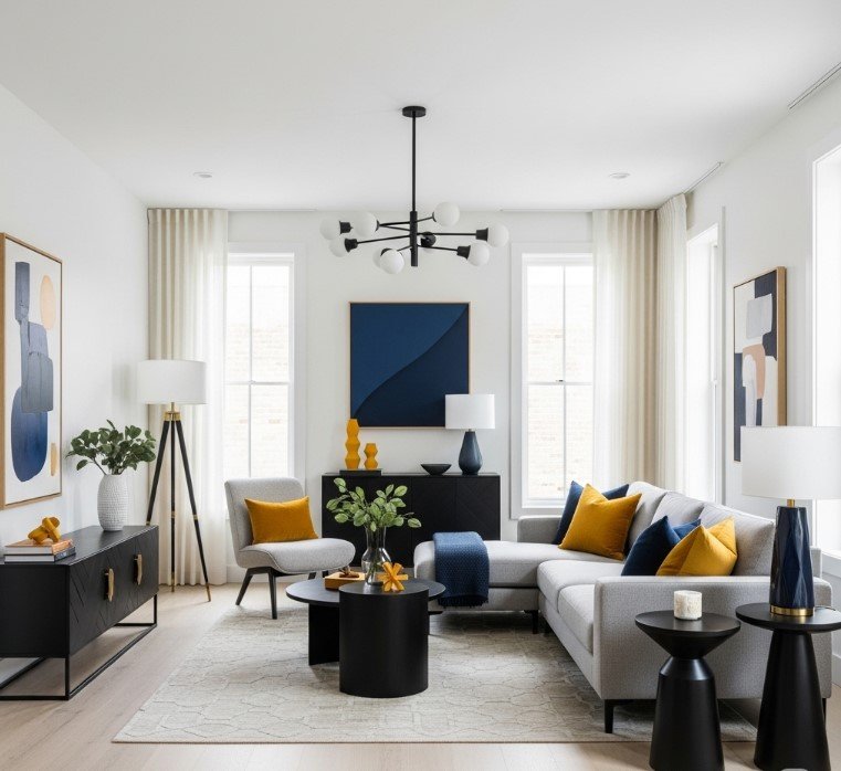 Warna dan Material dalam Desain Modern